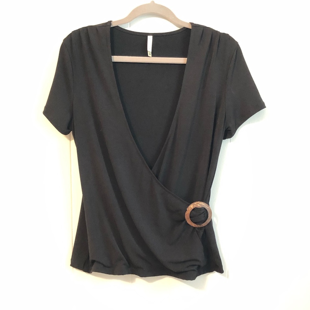 SALE $15 WHITE STAG Open Front Top